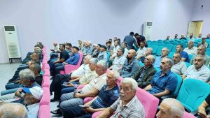 Çemişgezek'te çiftçiler bilgilendirildi