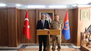 Saka'dan Genç'e hayırlı olsun ziyareti