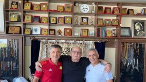 Üç efsane bir arada