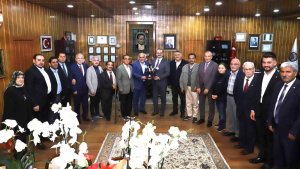 Kent Konseyi'nden Rektör Hacımüftüoğlu'na ziyaret