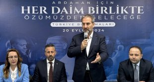 AK Parti Genel Başkan Yardımcısı Şen, Ardahan'da konuştu: