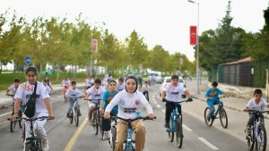 Avrupa Hareketlilik Haftasında bisiklet turu ve sıfır atık etkinliği düzenlendi