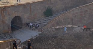 Erzurum'da tarihi Şahap Paşa ve Ağzıaçık Tabyaları'nda temizlik yapıldı