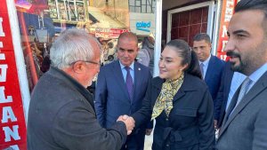 AK Parti Ağrı Milletvekili Kilerci, Taşlıçay ve Diyadin'de ziyaretlerde bulundu