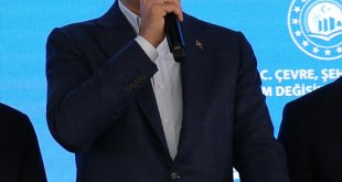 Bakan Kurum, Malatya'da Söğütlü Camisi'nin temel atma töreninde konuştu: