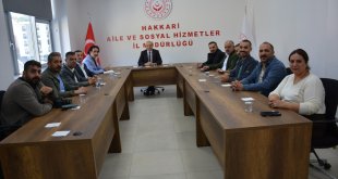 Hakkari Aile ve Sosyal Hizmetler Müdürü Ünalan, yaptıkları çalışmaları değerlendirdi