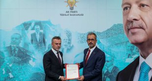 AK Parti Ağrı Merkez İlçe Başkanlığına Mehmet Sıddık Aldemir atandı