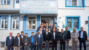 MHP İl Başkanı Yurdagül'den Din Görevlileri Yardımlaşma ve Dayanışma Derneğine ziyaret