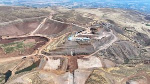 Bingöl Yamaç Barajında çalışmalar sürüyor