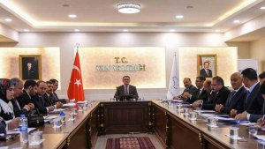 Van'da yapımı devam eden kütüphanelerle ilgili değerlendirme toplantısı