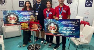 Atatürk Üniversitesi öğrencileri TEKNOFEST'te 3 dalda derece aldı