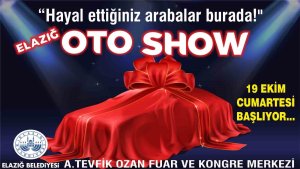 Uluslararası markalar Elazığ'da buluşuyor: Oto show başlıyor