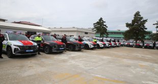 Van Emniyet Müdürlüğüne 110 yeni araç tahsis edildi