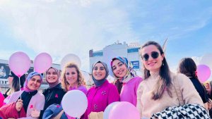 Erciş'te meme kanseri farkındalık etkinliği yapıldı