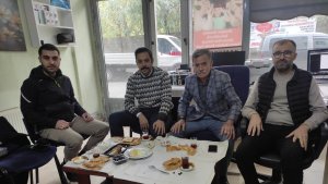 Kaymakam Uzun'dan yerel gazeteye ziyaret