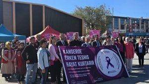 Erzincan'da "Meme Kanseri Farkındalık" ayı kapsamında etkinlik düzenlendi