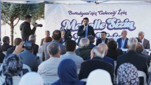 Başkan Taşkın, Yamaç Mahallesi'nde vatandaşlarla buluştu