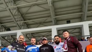 Taraftar arası dostluk ve kardeşlik rüzgarı esti