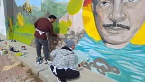 Tunceli'de "Uluslararası Duvar Boyama Günleri" düzenlendi