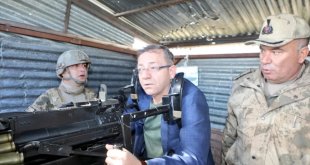 Kars Valisi Polat, Şehittepe Üs Bölgesi'nde incelemelerde bulundu