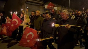 Kars ve Ağrı'da fener alayı düzenlendi