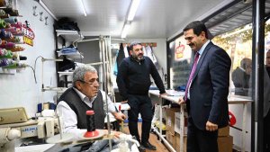Başkan Taşkın Kanalboyu esnafıyla buluştu