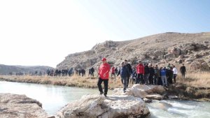 Ağrı'da Diyadin Kanyonu Yürüyüşü yapıldı