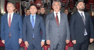 MHP'li Yurdakul Kars'ta "Bir ve Birlikte Hilal'e Doğru Türkiye Toplantıları"nda konuştu: