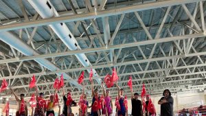 Kulaçlar Atatürk için atıldı