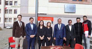 Narman'da organ bağışı standı kuruldu