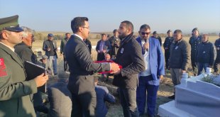 Kars'ta vefat eden Kıbrıs gazisi son yolculuğuna uğurlandı