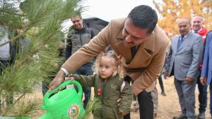 Tunceli'de 35 bin fidan toprakla buluşturuldu