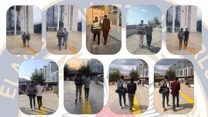 Elazığ'da kesinleşmiş hapis cezası bulunan 90 zanlı yakalandı