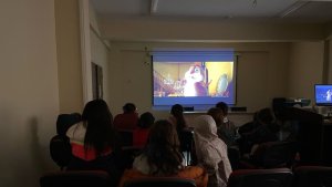 Öğrenciler ara tatilin Keyfini sinema ile çıkardı