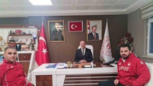 Olimpiyat şampiyonu GSİM'deydi