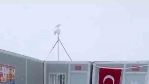 Ağrı'nın yüksek kesimleri beyaza büründü