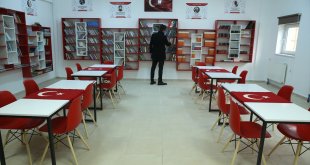 Hakkari'de PTT şehitlerinin anısına kütüphane açıldı