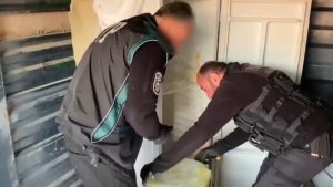 Malatya'da buzdolabında 11 kilo 650 gram skunk ele geçirildi
