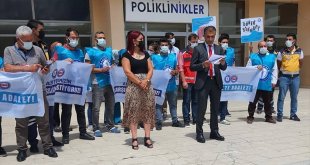 Sağlık-Sen Ardahan Şubesi, sağlık çalışanı haklarının iyileştirilmesini istedi