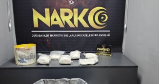 Ağrı'da tırın su tankında 7 kilo 124 gram sentetik uyuşturucu ele geçirildi