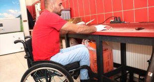 Tekerlekli sandalyeli girişimci engellilere istihdam sağlamayı hedefliyor