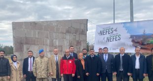 Patnos'ta fidanlar toprakla buluştu