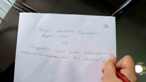 Minik öğrencilerden duygulandıran mektup: Şehit öğretmen Necmettin Yılmaz'ı unutmadılar