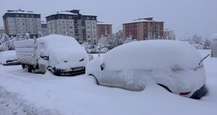 Malatya'da kar etkili oldu