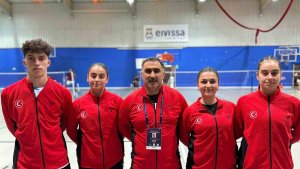 Erzincanlı milli sporcular İspanya'da Türkiye'yi temsil edecekler