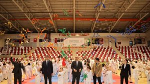 Muş'ta 400 sporcu için kuşak terfi töreni düzenlendi