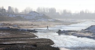 Erzurum'da termometreler sıfırın altında 18 dereceyi gösterdi