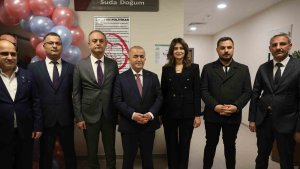 Elazığ Fethi Sekin Şehir Hastanesinde ''Suda Doğum Ünitesi'' açıldı