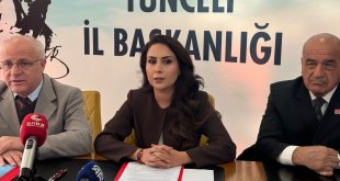 CHP Genel Başkan Yardımcısı Okakın, Tunceli'de konuştu: