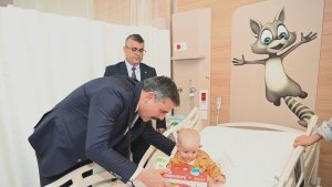 Miniklere sürpriz ziyaret